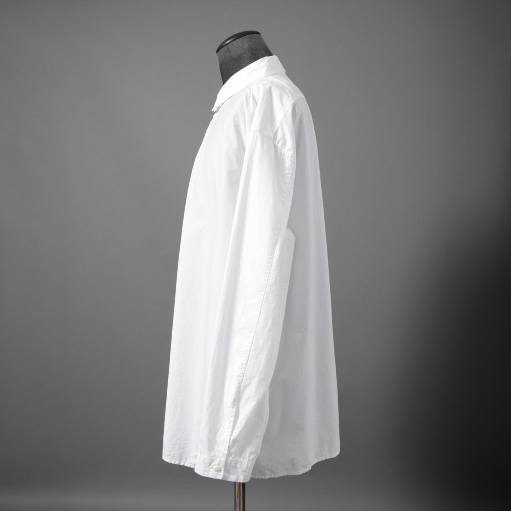 toogood トゥーグッド / THE DRAUGHTSMAN SHIRT ドラフツマン 長袖シャツ / size M / WHITE