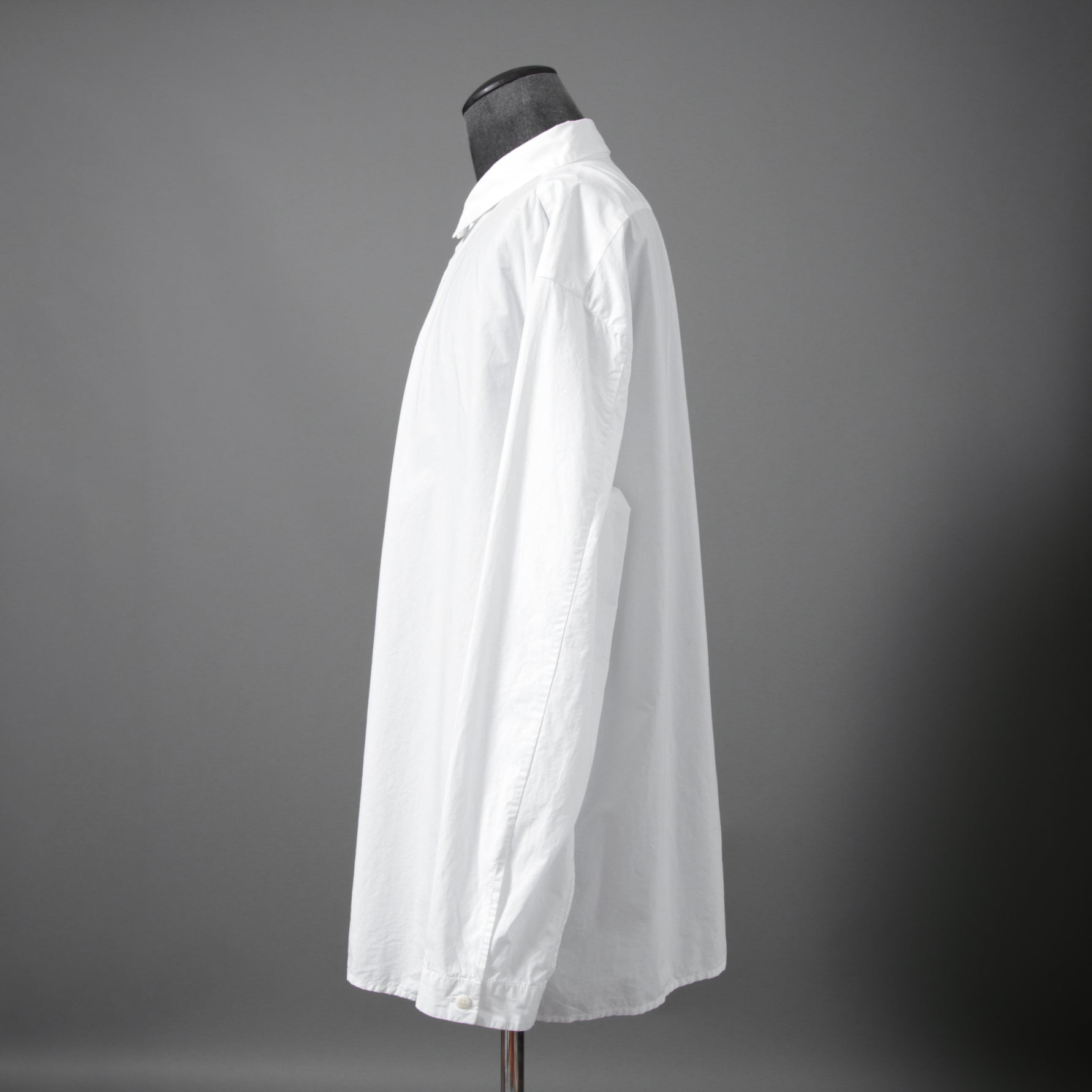 toogood トゥーグッド / THE DRAUGHTSMAN SHIRT ドラフツマン 長袖シャツ / size M / WHITE