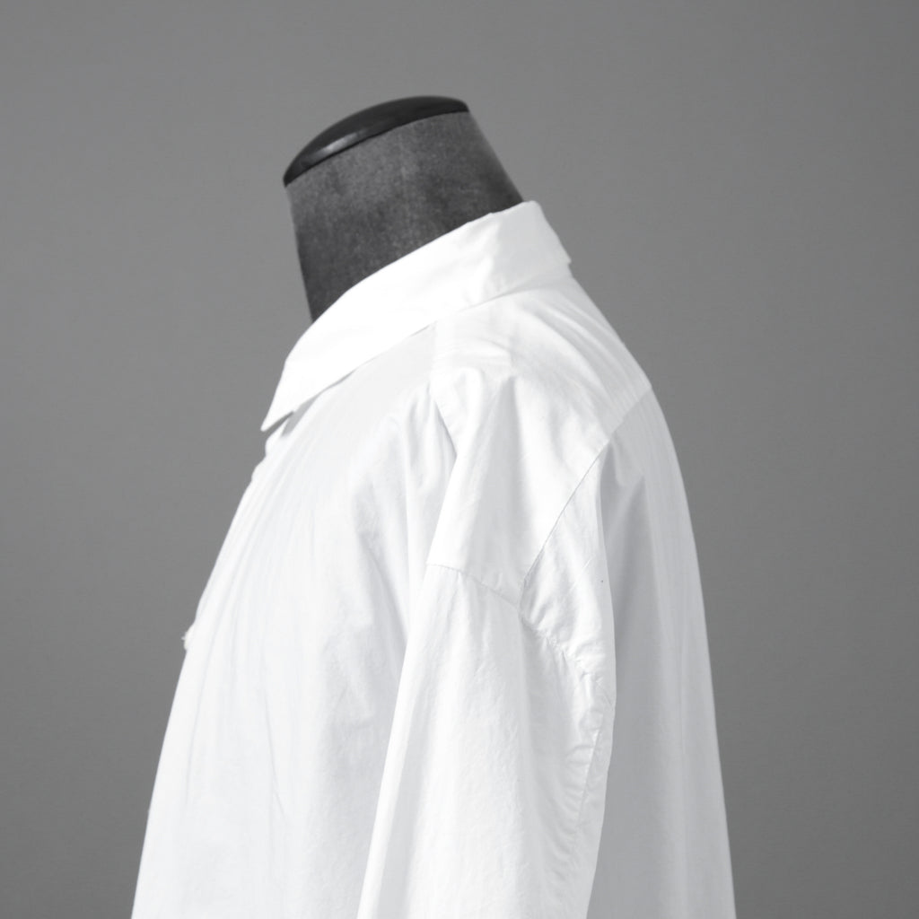 toogood トゥーグッド / THE DRAUGHTSMAN SHIRT ドラフツマン 長袖シャツ / size M / WHITE