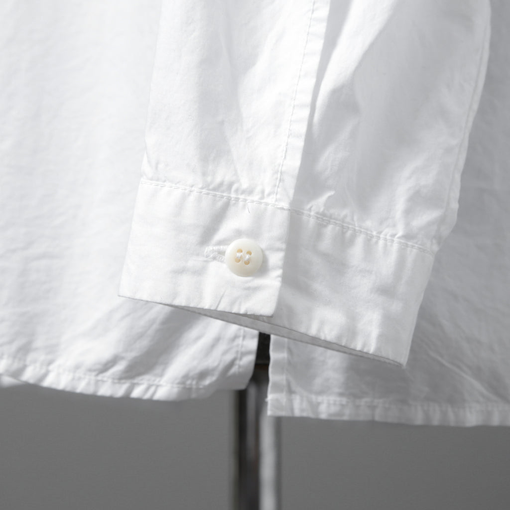 toogood トゥーグッド / THE DRAUGHTSMAN SHIRT ドラフツマン 長袖シャツ / size M / WHITE