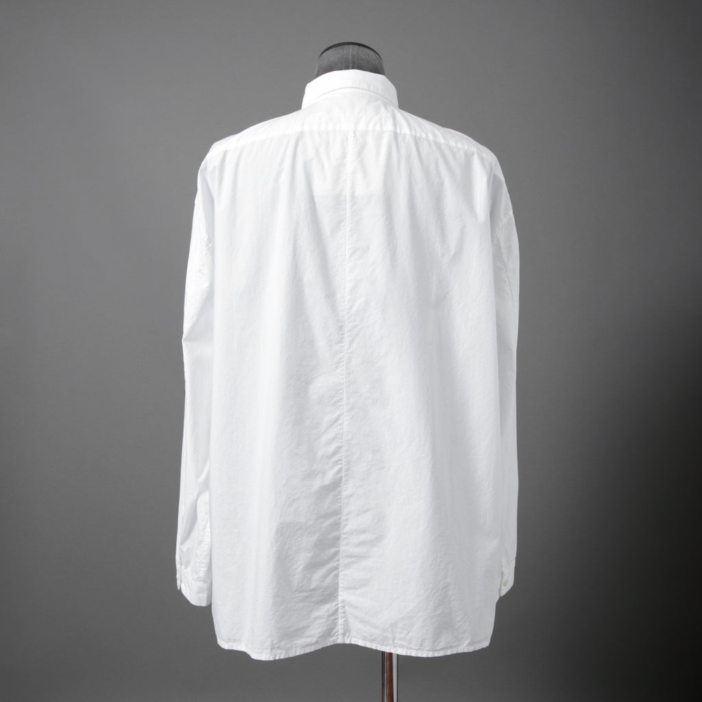 toogood トゥーグッド / THE DRAUGHTSMAN SHIRT ドラフツマン 長袖シャツ / size M / WHITE