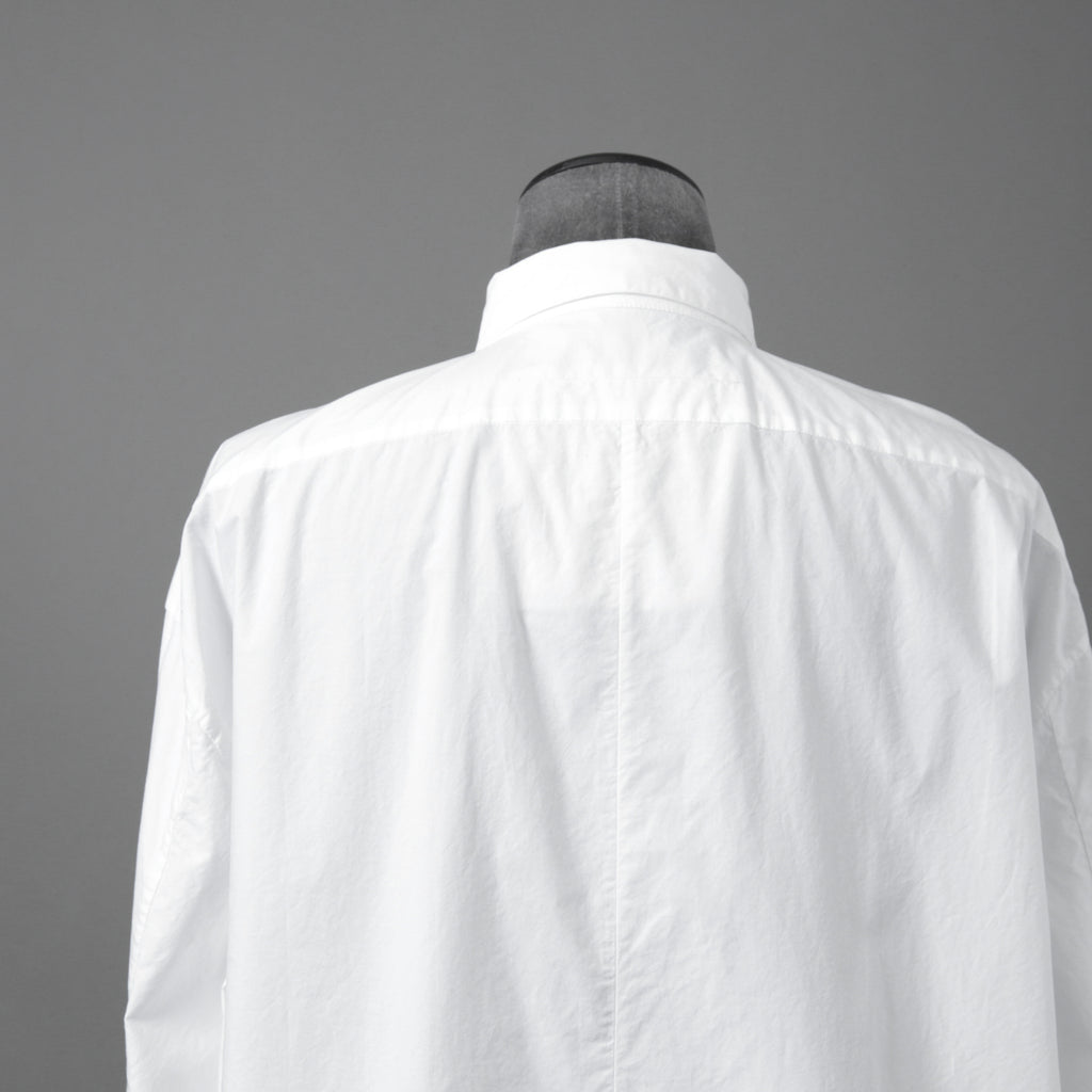 toogood トゥーグッド / THE DRAUGHTSMAN SHIRT ドラフツマン 長袖シャツ / size M / WHITE