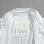 toogood トゥーグッド / THE DRAUGHTSMAN SHIRT ドラフツマン 長袖シャツ / size M / WHITE