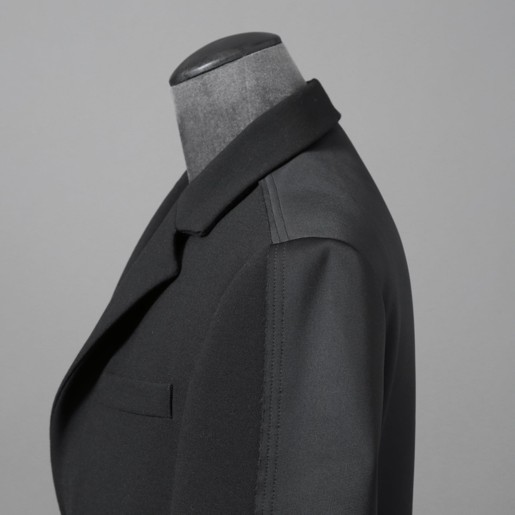 DIESELディーゼル / 22SS 美品 J-Deller チェスター コート / ウール混 部分コーティング/ size 44 (BLACK)