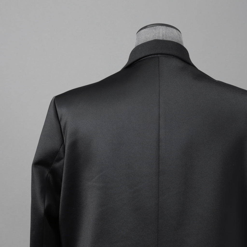 DIESELディーゼル / 22SS 美品 J-Deller チェスター コート / ウール混 部分コーティング/ size 44 (BLACK)