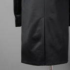 DIESELディーゼル / 22SS 美品 J-Deller チェスター コート / ウール混 部分コーティング/ size 44 (BLACK)