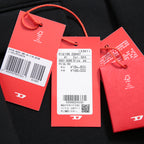 DIESELディーゼル / 22SS 美品 J-Deller チェスター コート / ウール混 部分コーティング/ size 44 (BLACK)