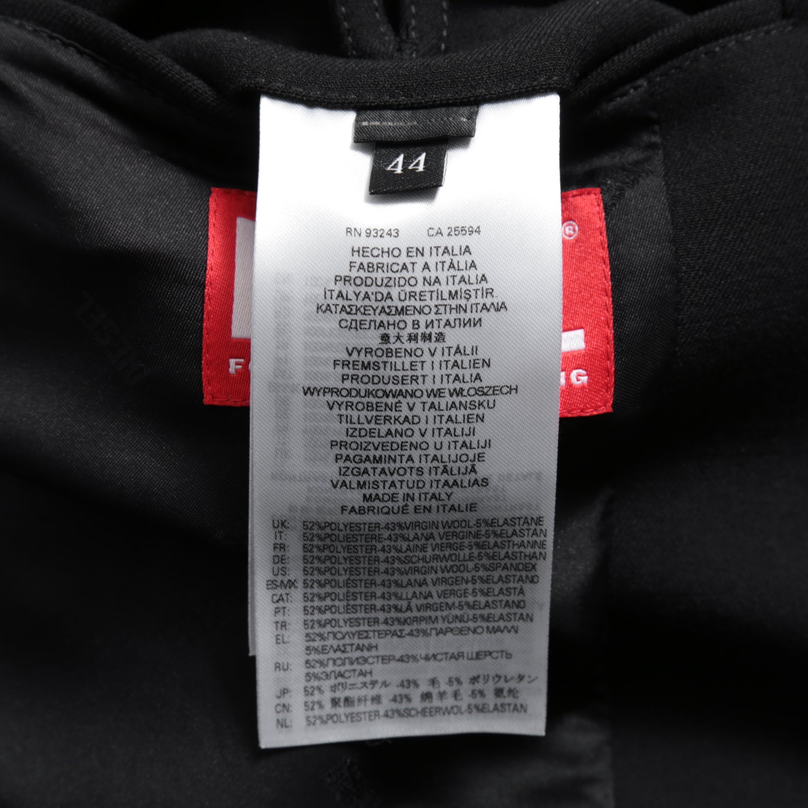 DIESELディーゼル / 22SS 美品 J-Deller チェスター コート / ウール混 部分コーティング/ size 44 (BLACK)