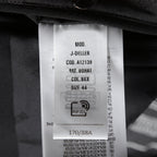 DIESELディーゼル / 22SS 美品 J-Deller チェスター コート / ウール混 部分コーティング/ size 44 (BLACK)