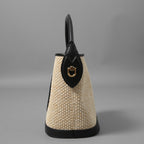 LOUIS VUITTON ルイ・ヴィトン / 2022年製 美品 Petit Bucket プティ・バケット / ラフィア素材（ニットラフィア） / M59961 / バケツ型 2WAYバッグ