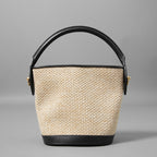 LOUIS VUITTON ルイ・ヴィトン / 2022年製 美品 Petit Bucket プティ・バケット / ラフィア素材（ニットラフィア） / M59961 / バケツ型 2WAYバッグ