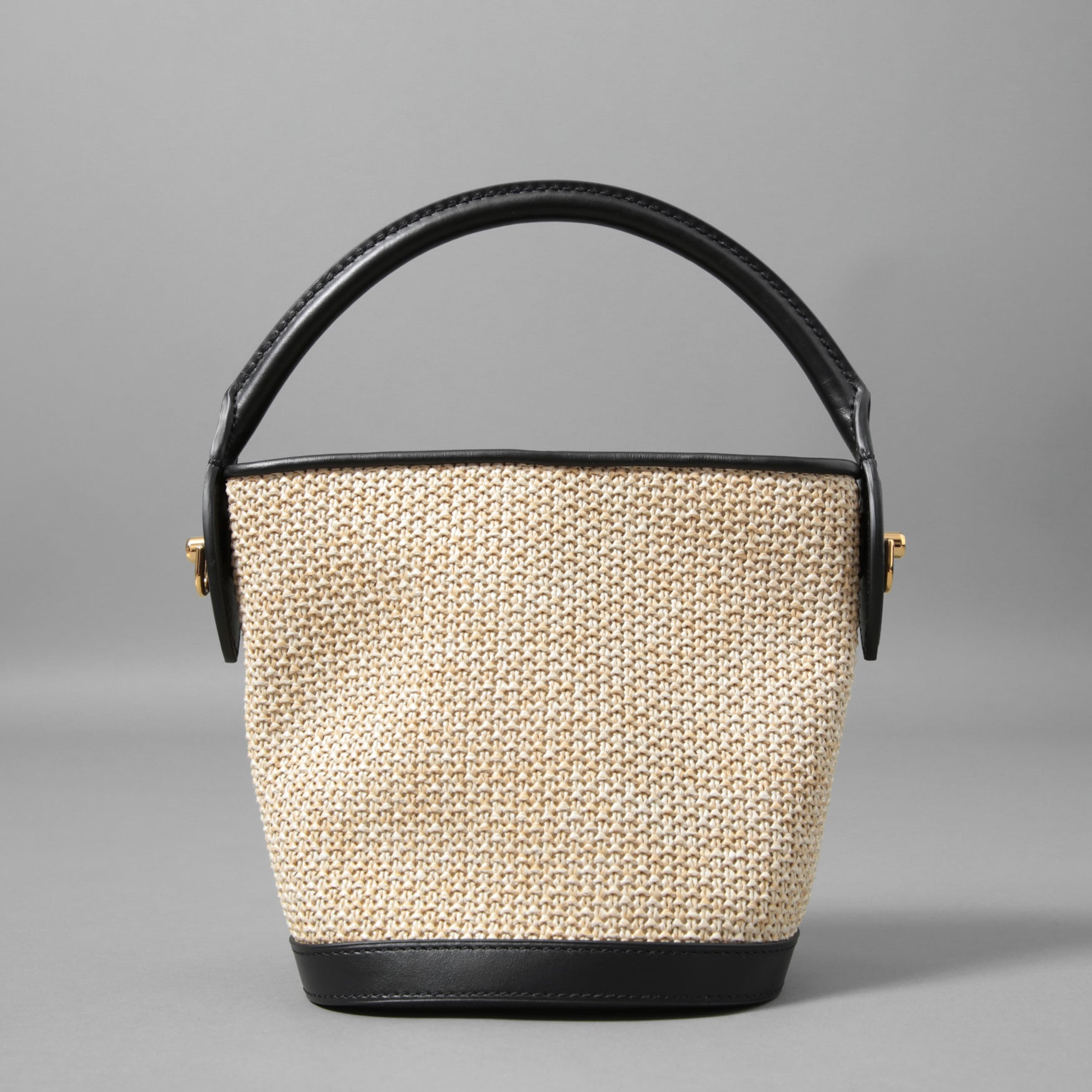 LOUIS VUITTON ルイ・ヴィトン / 2022年製 美品 Petit Bucket プティ・バケット / ラフィア素材（ニットラフィア） / M59961 / バケツ型 2WAYバッグ