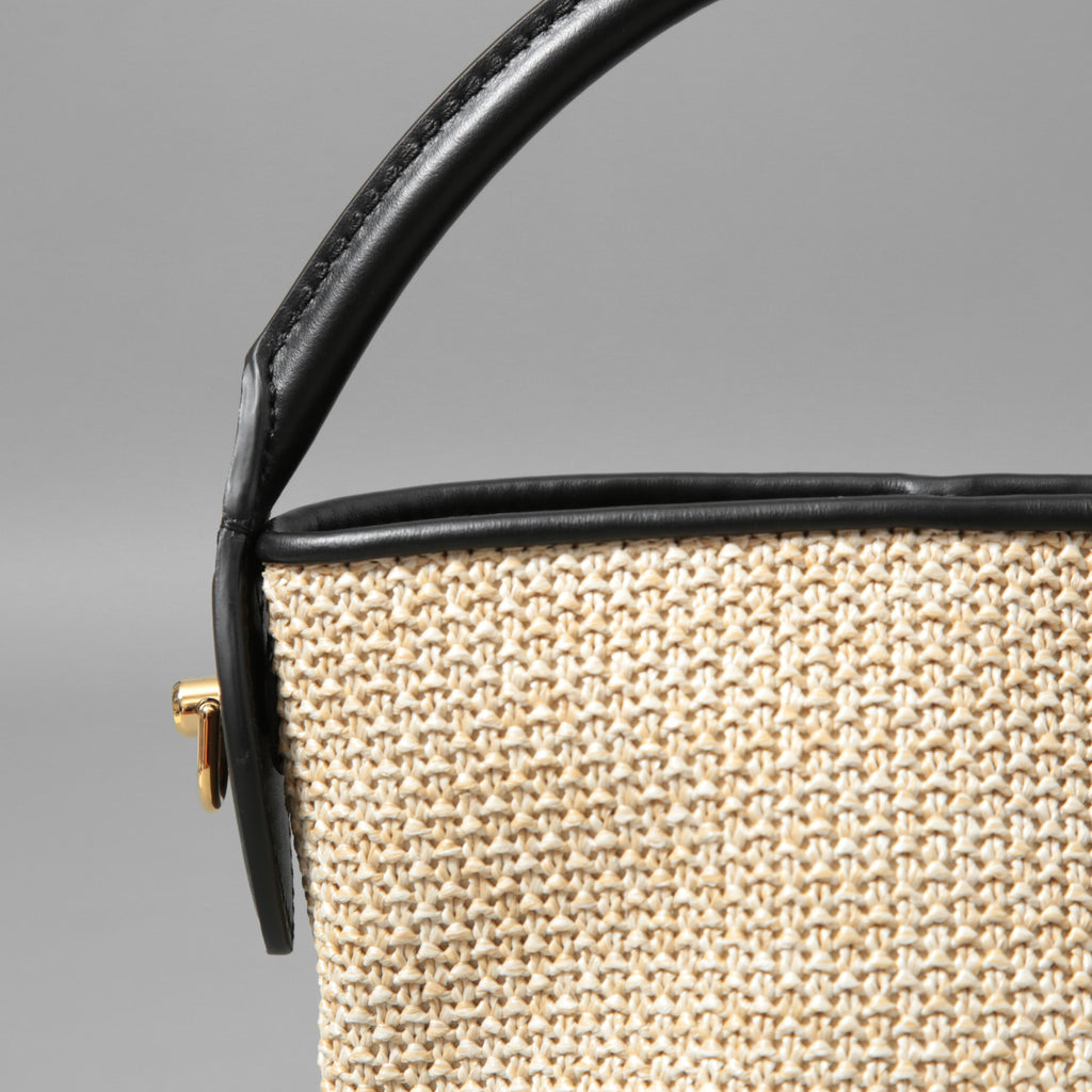 LOUIS VUITTON ルイ・ヴィトン / 2022年製 美品 Petit Bucket プティ・バケット / ラフィア素材（ニットラフィア） / M59961 / バケツ型 2WAYバッグ