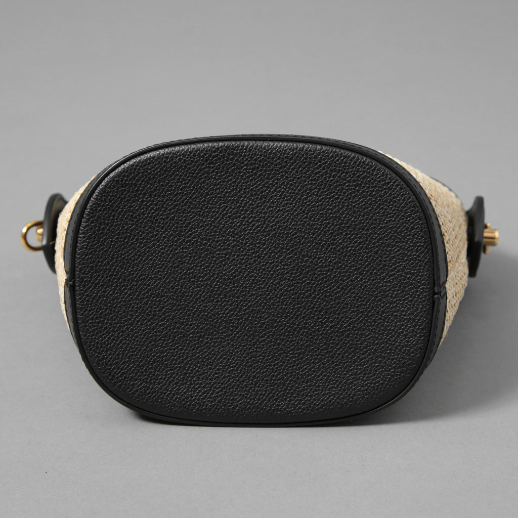 LOUIS VUITTON ルイ・ヴィトン / 2022年製 美品 Petit Bucket プティ・バケット / ラフィア素材（ニットラフィア） / M59961 / バケツ型 2WAYバッグ