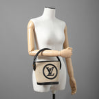 LOUIS VUITTON ルイ・ヴィトン / 2022年製 美品 Petit Bucket プティ・バケット / ラフィア素材（ニットラフィア） / M59961 / バケツ型 2WAYバッグ