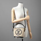LOUIS VUITTON ルイ・ヴィトン / 2022年製 美品 Petit Bucket プティ・バケット / ラフィア素材（ニットラフィア） / M59961 / バケツ型 2WAYバッグ