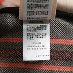 HERMES エルメス / 23-24AW 美品 Brides de Gala et Chaînes 半袖ニット / ブリッド・ドゥ・ガラ・エ・シェーヌ プリント ツイルレーヌニット / セーター / size 40 (ORANGEx BLACK) レディース 国内正規品