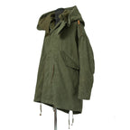 新品 READYMADE レディメイド / FISHTAIL PARKA ライナー付き / VINTAGE U.S ARMY TENT / size 1 (KHKAI)