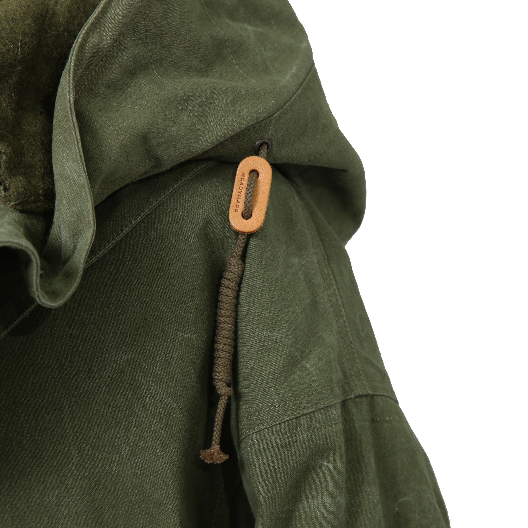 新品 READYMADE レディメイド / FISHTAIL PARKA ライナー付き / VINTAGE U.S ARMY TENT / size 1 (KHKAI)