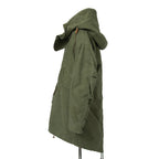 新品 READYMADE レディメイド / FISHTAIL PARKA ライナー付き / VINTAGE U.S ARMY TENT / size 1 (KHKAI)
