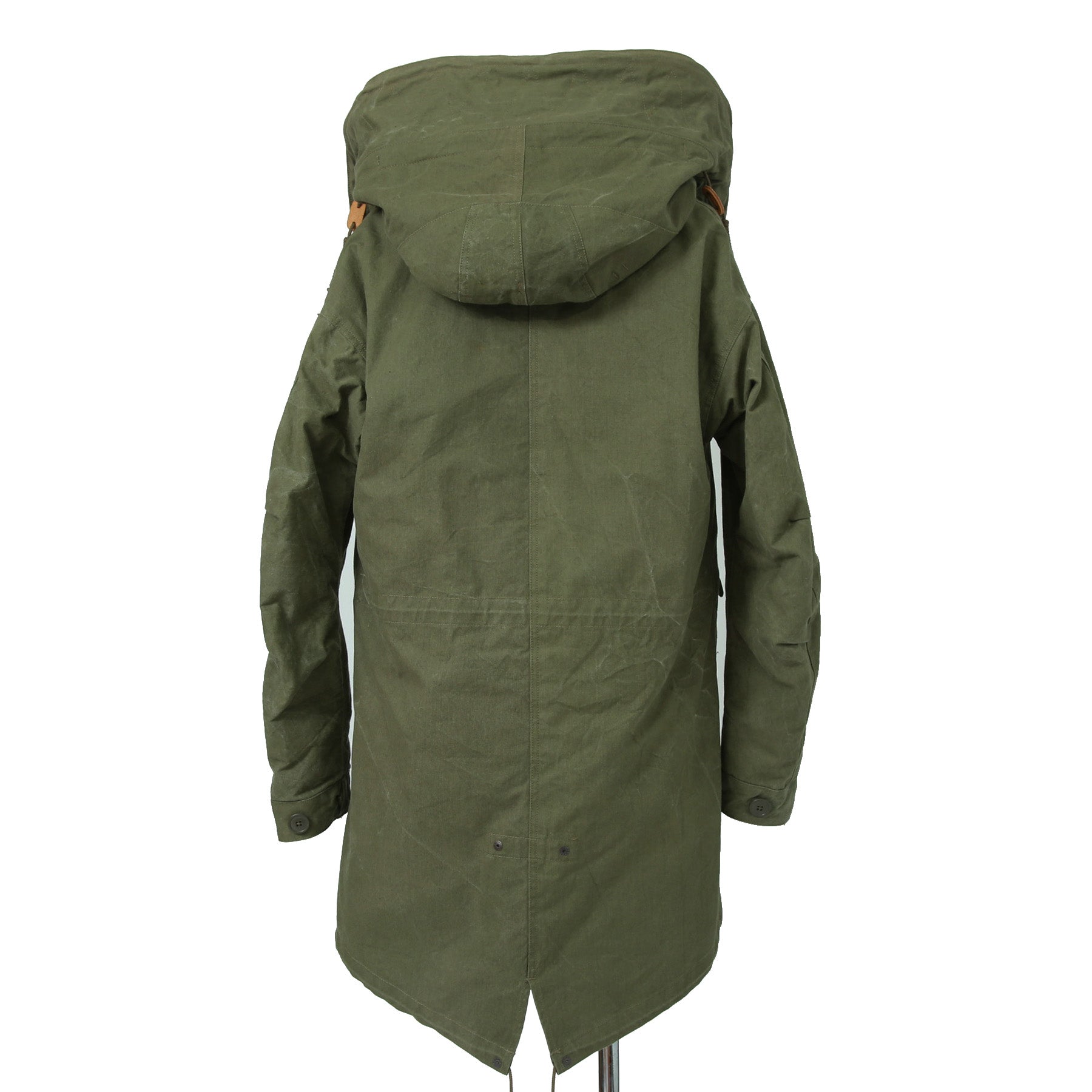 新品 READYMADE レディメイド / FISHTAIL PARKA ライナー付き / VINTAGE U.S ARMY TENT / size 1 (KHKAI) コート