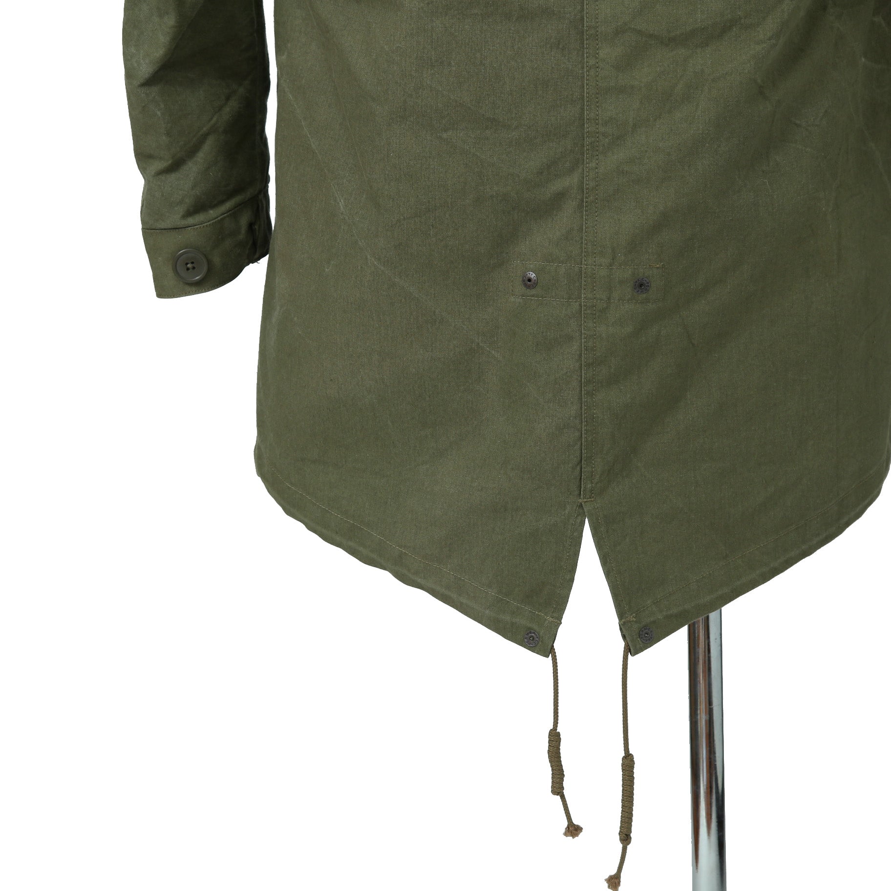 新品 READYMADE レディメイド / FISHTAIL PARKA ライナー付き / VINTAGE U.S ARMY TENT / size 1 (KHKAI)