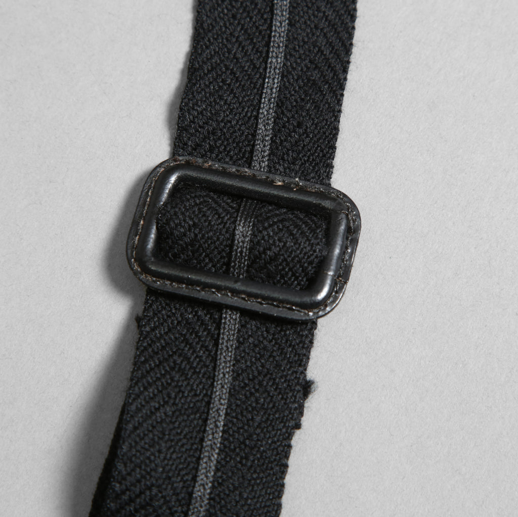 Geoffrey B.Small ジェフリー ビースモール / 24AW 美品 HUSE 別注 / advanced drop-crotch tailored cargo pocket trouser / Biella 100% wool Tasmania 120'sカーゴパンツ / size 42  (hand wash dark grey w/blue & purple stripe)