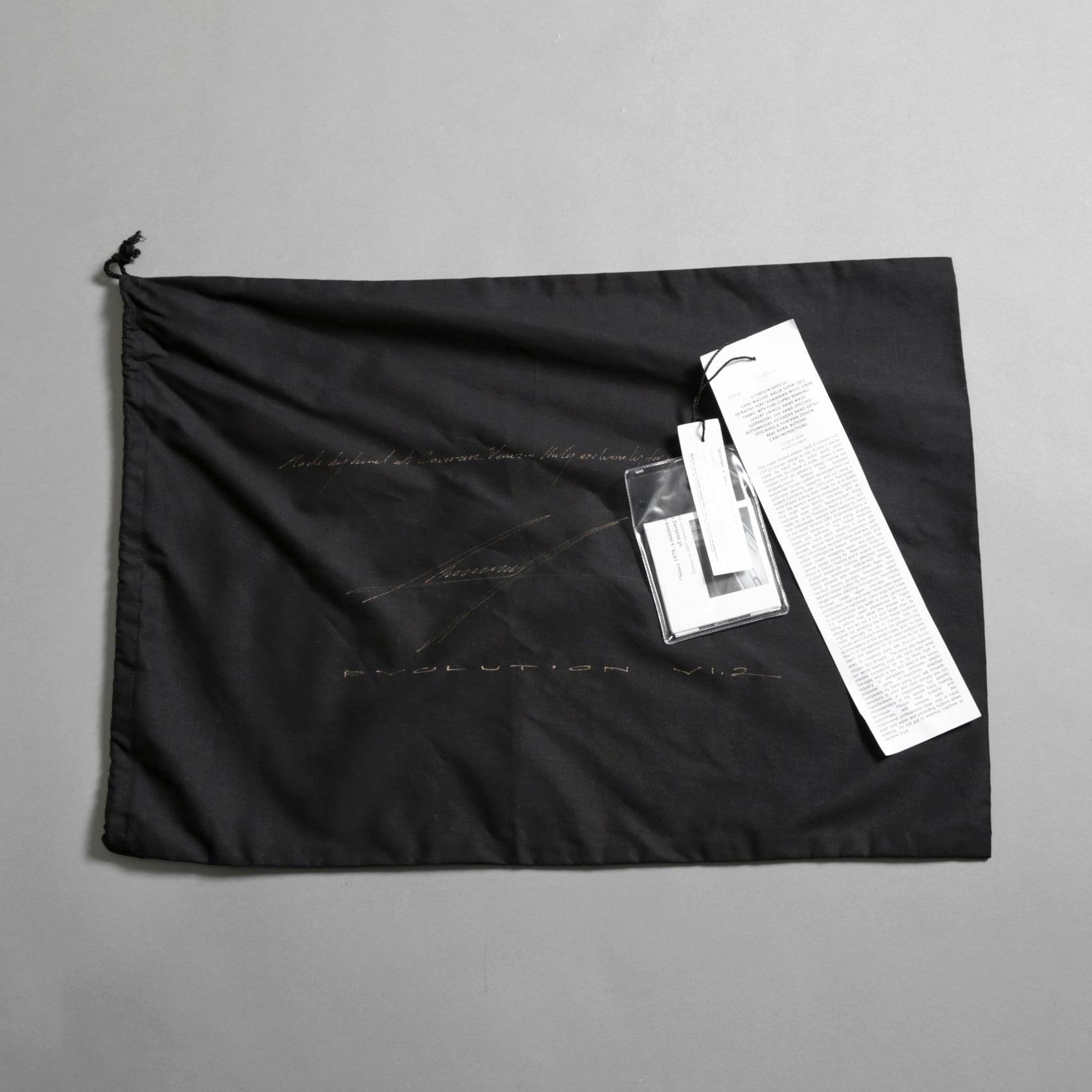 Geoffrey B.Small ジェフリー ビースモール / 24AW 美品 HUSE 別注 / advanced drop-crotch tailored cargo pocket trouser / Biella 100% wool Tasmania 120'sカーゴパンツ / size 42  (hand wash dark grey w/blue & purple stripe)