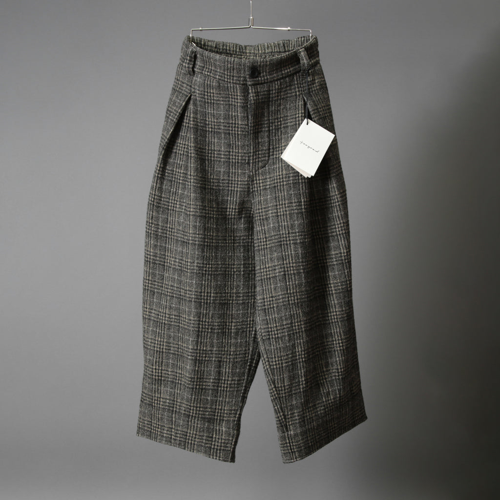新品 toogood トゥーグッド / The Etcher Trousers ウール トラウザー パンツ / size M (PRINCE OF WALES CARDAMOM)
