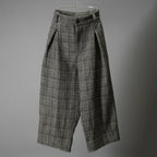 新品 toogood トゥーグッド / The Etcher Trousers ウール トラウザー パンツ / size M (PRINCE OF WALES CARDAMOM)