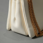 VALENTINO ヴァレンティノ / 22SS 美品 ワンスタッズ バッグ ショルダーバッグ ナッパレザー チェーンバッグ / IVORY 国内正規品