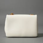 VALENTINO ヴァレンティノ / 22SS 美品 ワンスタッズ バッグ ショルダーバッグ ナッパレザー チェーンバッグ / IVORY 国内正規品