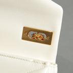 VALENTINO ヴァレンティノ / 22SS 美品 ワンスタッズ バッグ ショルダーバッグ ナッパレザー チェーンバッグ / IVORY 国内正規品