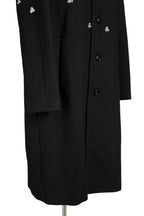 極美品 ナマチェコ NAMACHEKO / 23AW VERDUN COAT スタッズ コート / size S (BLACK)