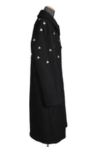 極美品 ナマチェコ NAMACHEKO / 23AW VERDUN COAT スタッズ コート / size S (BLACK)