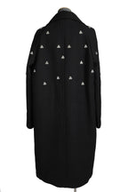 極美品 ナマチェコ NAMACHEKO / 23AW VERDUN COAT スタッズ コート / size S (BLACK)