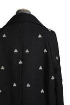 極美品 ナマチェコ NAMACHEKO / 23AW VERDUN COAT スタッズ コート / size S (BLACK)