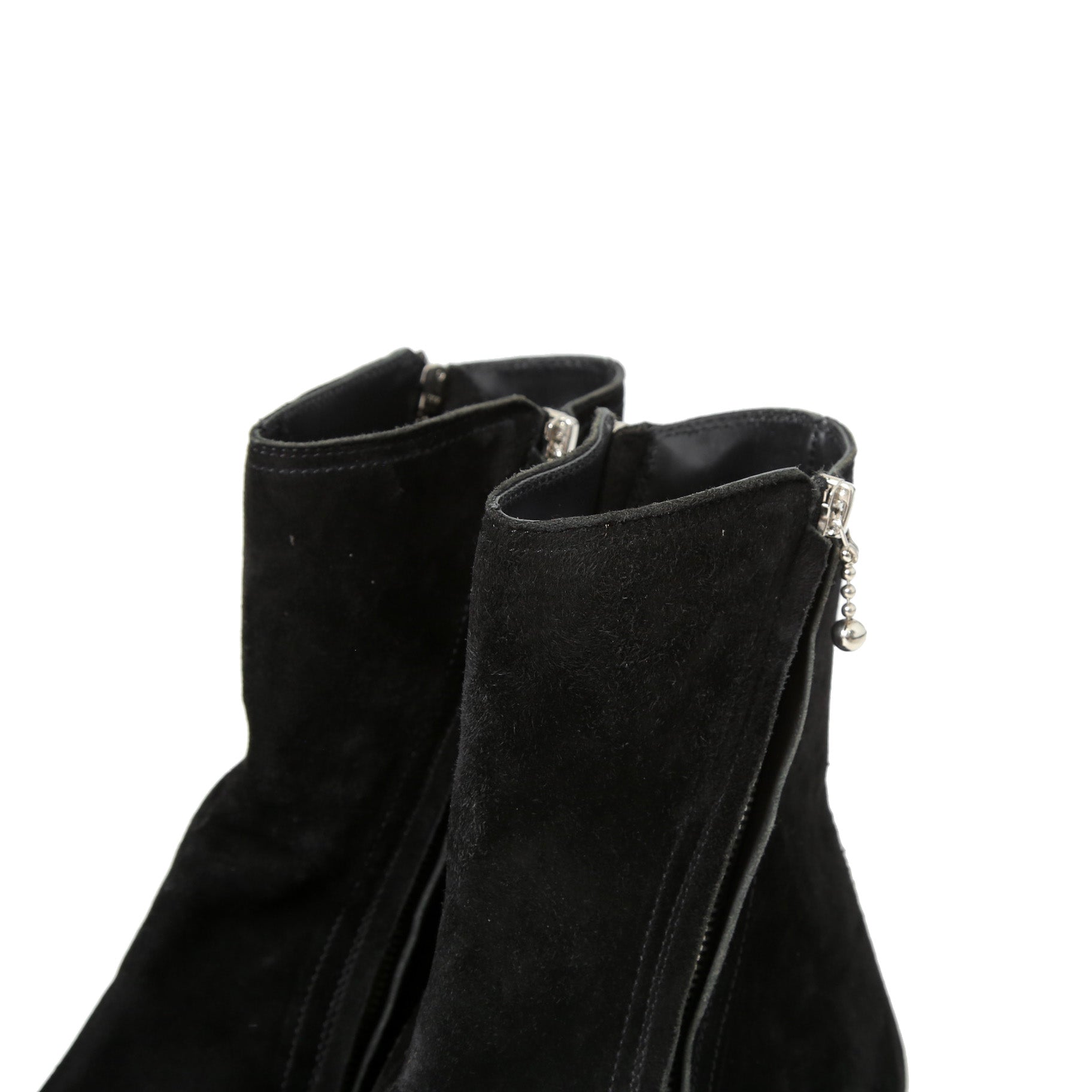 希少 新品 イサムカタヤマ バックラッシュTHELINE× WHITEFLAGSコラボ/ JPカーフスウェード サイドジップブーツ/ 28cm (BLACK) IS