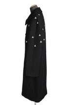 極美品 ナマチェコ NAMACHEKO / 23AW VERDUN COAT スタッズ コート / size S (BLACK)