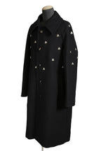 極美品 ナマチェコ NAMACHEKO / 23AW VERDUN COAT スタッズ コート / size S (BLACK)