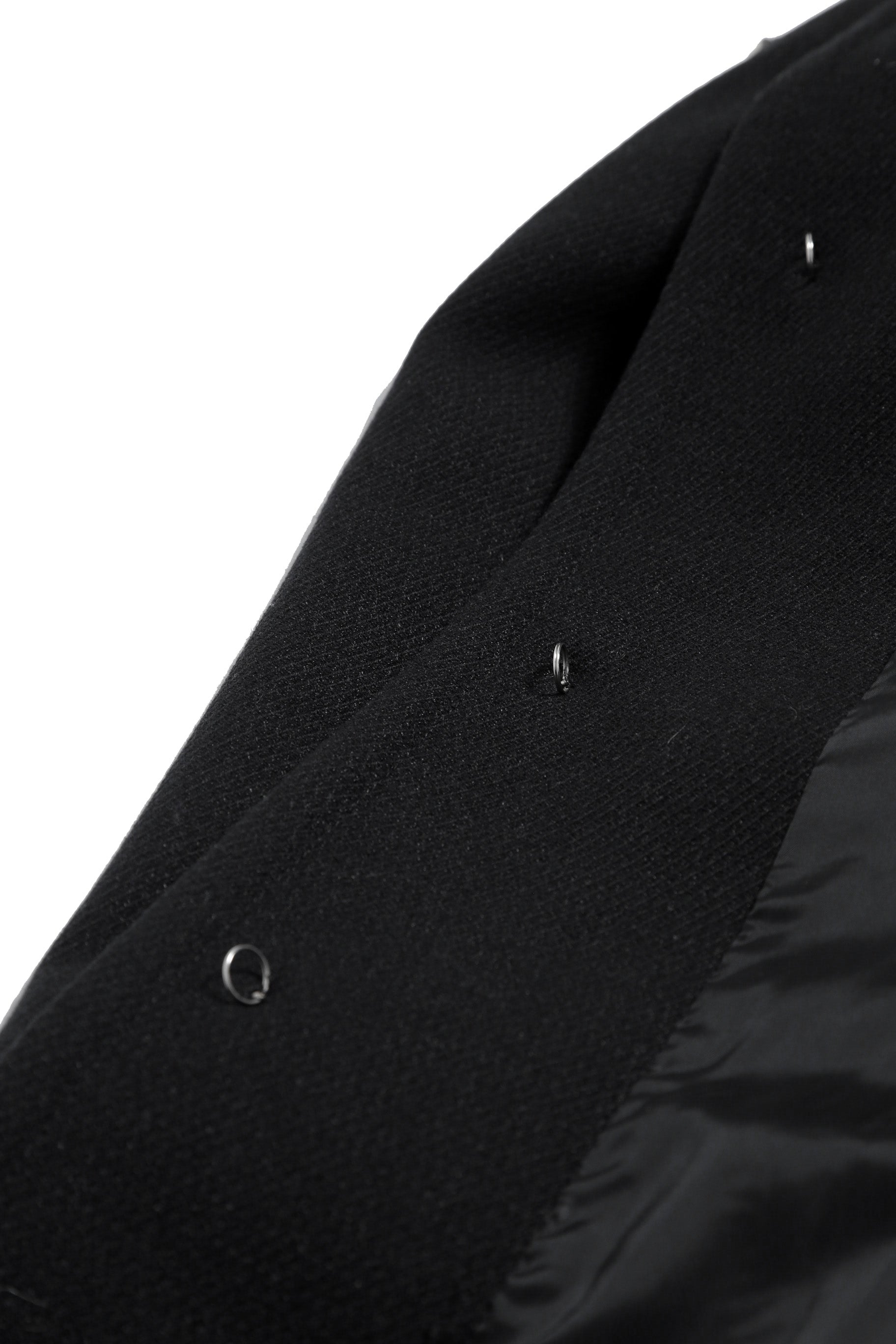 極美品 ナマチェコ NAMACHEKO / 23AW VERDUN COAT スタッズ コート / size S (BLACK)