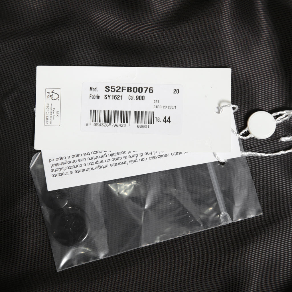 MM6 Maison Margiela メゾン マルジェラ / 23SS 美品 シープレザー ベスト / S52FB0056 / size 44 (BLACK) 国内正規品