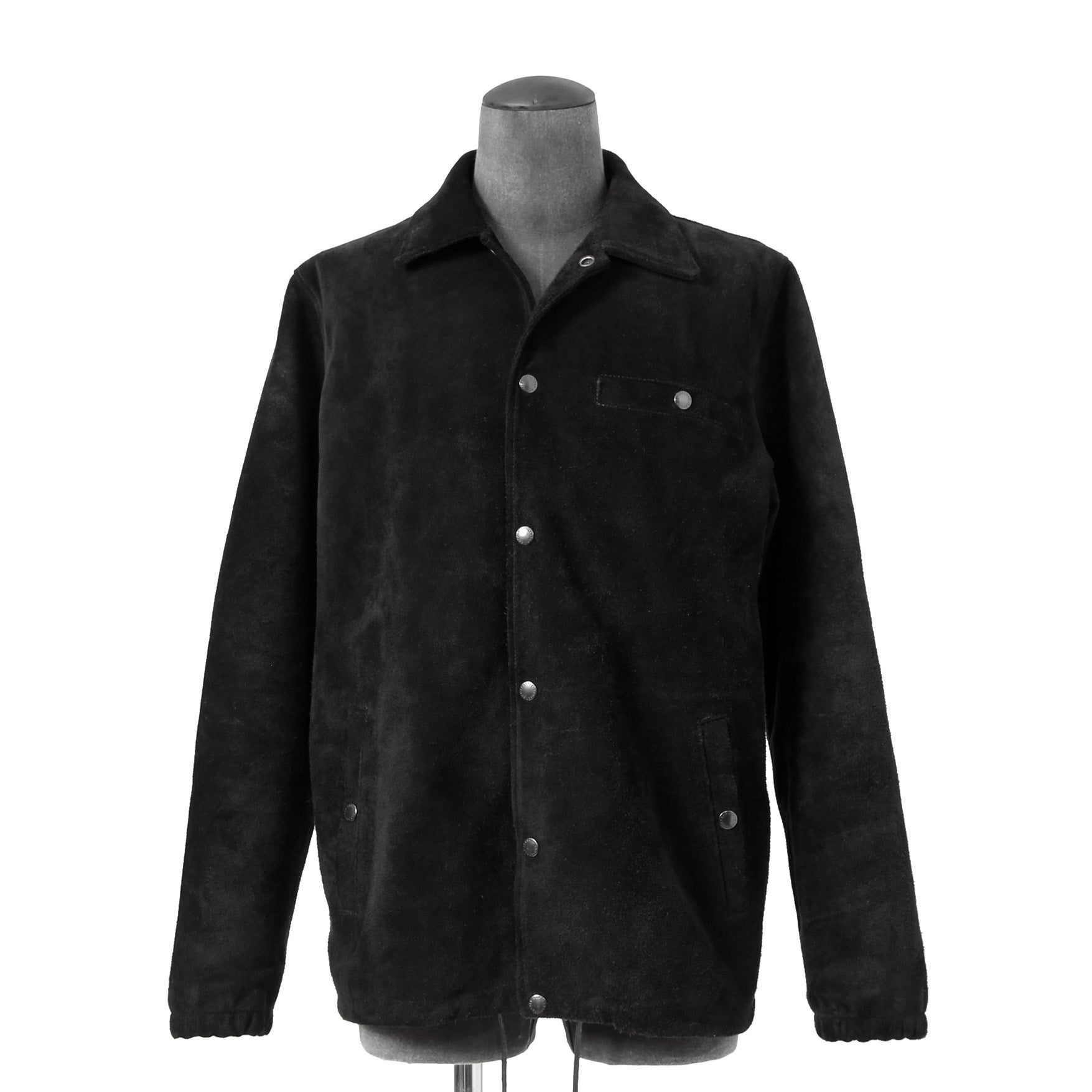 新品 SUNSET BAY サンセットベイ / ANAHEIM W/PATCH レザージャケット / size 3 (L) BLACK