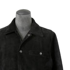 新品 SUNSET BAY サンセットベイ / ANAHEIM W/PATCH レザージャケット / size 3 (L) BLACK