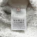 VALENTINO ヴァレンティノ / 22AW 美品 ツイード ワンスタッズ ノーカラージャケット / XB3CE27H6U1 / size 36 (WHITE) レディース