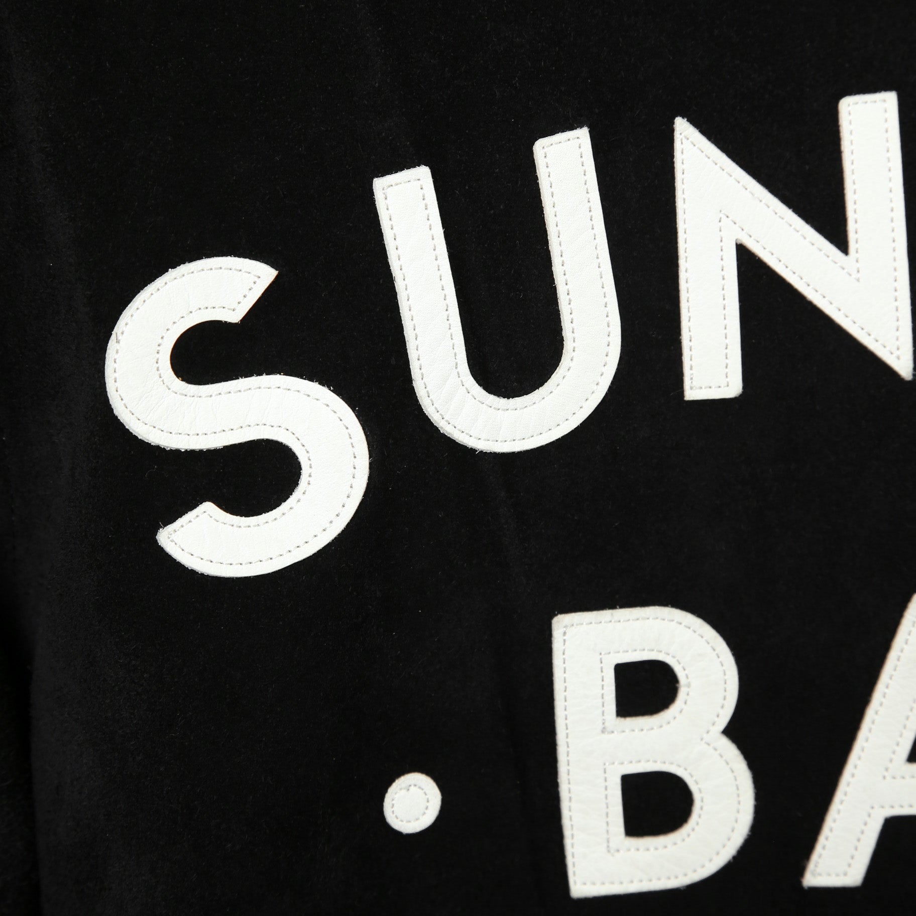 新品 SUNSET BAY サンセットベイ / ANAHEIM W/PATCH レザージャケット / size 3 (L) BLACK