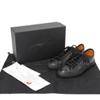 新品 GEOFFREY B.SMALL ジェフリービースモール / 24SS Liberte KOBE別注 3/3 LUZ06 Patchwork Leather Sneaker / size 42(27cm) BLACK シューズ