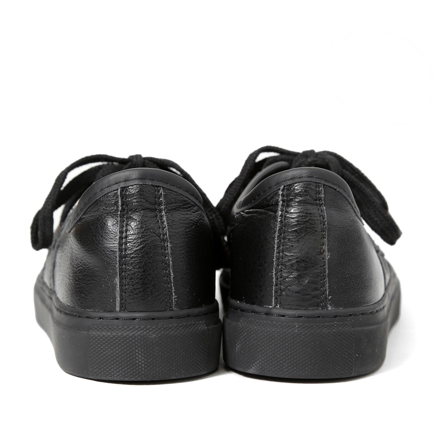 新品 GEOFFREY B.SMALL ジェフリービースモール / 24SS Liberte KOBE別注 3/3 LUZ06 Patchwork Leather Sneaker / size 42(27cm) BLACK シューズ