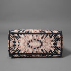 Dior クリスチャンディオール / 2021年リゾートコレクション 美品 Tie & Dior / Lady D-Lite レディ D-ライト ミディアム バッグ / キャンバス タイダイ柄 刺繍 / (PINK x NAVY) 3WAY トート ショルダー