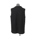 NAMACHEKO ナマチェコ / 美品 23SS BARAN POLO フリンジニット ベスト / size S (BLACK)